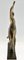 JD Guirande oder Joe Decomps, Art Deco Skulptur einer Thyrse Tänzerin mit Faun, Bronze 6