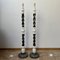 Swedish Mid-Century Marble Floor Lamps , Set of 2 1