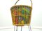 Mid-Century Sewing Basket in Bamboo, 1950s 3