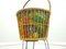 Mid-Century Sewing Basket in Bamboo, 1950s, Image 3