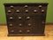 Vintage Merchants Chest in Black Wood 2