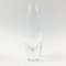 Scandinavian Clear Glass Vase by Sven Palmqvist for Orrefors, Sweden, 1950s, Image 1