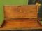 Large Vintage Engineers Tool Chest Drawers in Wood with Slide Front and Lid 14