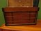 Large Vintage Engineers Tool Chest Drawers in Wood with Slide Front and Lid, Image 3