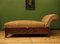 Antique Arts & Crafts Kilim Style Fabric Chaise Lounge with Storage 19