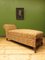 Antique Arts & Crafts Kilim Style Fabric Chaise Lounge with Storage, Image 11