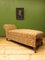 Chaise Longue Arts & Crafts Style Kilim Antique en Tissu avec Rangement 11