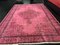 Vintage Teppich in Rosa 3