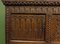 Antique Country Livery Cupboard in Carved Oak 15