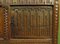 Antique Country Livery Cupboard in Carved Oak 7