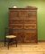 Antique Country Livery Cupboard in Carved Oak, Image 10
