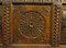Antique Country Livery Cupboard in Carved Oak, Image 13