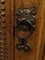 Antique Country Livery Cupboard in Carved Oak 9