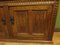 Credenza antica in legno di quercia intagliato, Immagine 6