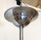 Lámpara de araña de vidrio y acero de Sciolari, años 70, Imagen 5