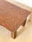Poplar Wood & Granite Coffee Table, 1970s 5