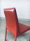 Modern Italian Leather Dining Chairs, 1980s, Set of 8 8