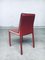 Modern Italian Leather Dining Chairs, 1980s, Set of 8 14