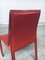 Modern Italian Leather Dining Chairs, 1980s, Set of 8, Image 6