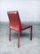 Modern Italian Leather Dining Chairs, 1980s, Set of 8 15