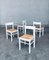 Moderne italienische Esszimmerstühle, 1960er, 4er Set 16