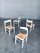 Modern Italian Dining Chairs, 1960s, Set of 4 12