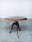 Art Deco French Rosewood Tripod Round Side Table, 1930s 1