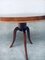 Art Deco French Rosewood Tripod Round Side Table, 1930s 6