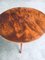 Art Deco French Rosewood Tripod Round Side Table, 1930s, Image 7