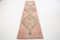 Vintage Runner Rug in Peach Pink 4