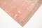 Vintage Runner Rug in Peach Pink 13