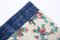 Vintage Runner Rug in Blue with Floral, Image 14