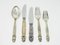 Acorn Cutlery in Sterling Silver by Johan Rohde for Georg Jensen, Set of 5 1