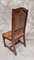 Antique Dining Chairs in Hand Carved Oak and Distressed Leather, Set of 9, Image 17
