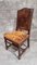Antique Dining Chairs in Hand Carved Oak and Distressed Leather, Set of 9, Image 9