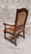 Antique Dining Chairs in Hand Carved Oak and Distressed Leather, Set of 9 6