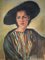Marie Palmers de Terlamen, Porträt einer Dame, 1930er, Pastell auf Karton 1