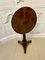 Antique Victorian Figured Mahogany Lamp Table, Image 6