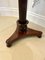 Antique Victorian Figured Mahogany Lamp Table 13