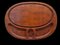 Oval Cutting Board or Serving Dish in Solid Teak from Digsmed, Denmark 4