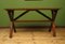 Antique Console Table in Oak 2