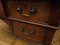 Antique Writing Desk in Mahogany with Leather Top, Image 3