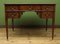 Antique Writing Desk in Mahogany with Leather Top 15