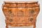 Antique Dutch Marquetry Bombe Commode in Olive Wood 8