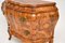 Antique Dutch Marquetry Bombe Commode in Olive Wood 12