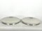 Runde Orvieto Deckenlampen aus Opalglas von Stilux Milano, 1960er, 2er Set 1