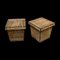 Vintage Rattan Wicker Boxes by Rohe Noordwolde for Rohé Noordwolde, Dutch, 1960s, Set of 2, Image 8