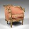 Vintage French Sofa and Armchair in the style of Louis XV, Set of 3, Image 6