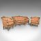 Vintage French Sofa and Armchair in the style of Louis XV, Set of 3 1