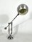 Lámpara de mesa italiana Mid-Century moderna de cromo, años 70, Imagen 9